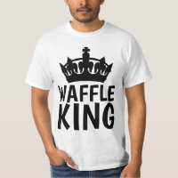Camisetas WAFFLE KING DAD FATHER'S DAY O BIRTHDAY