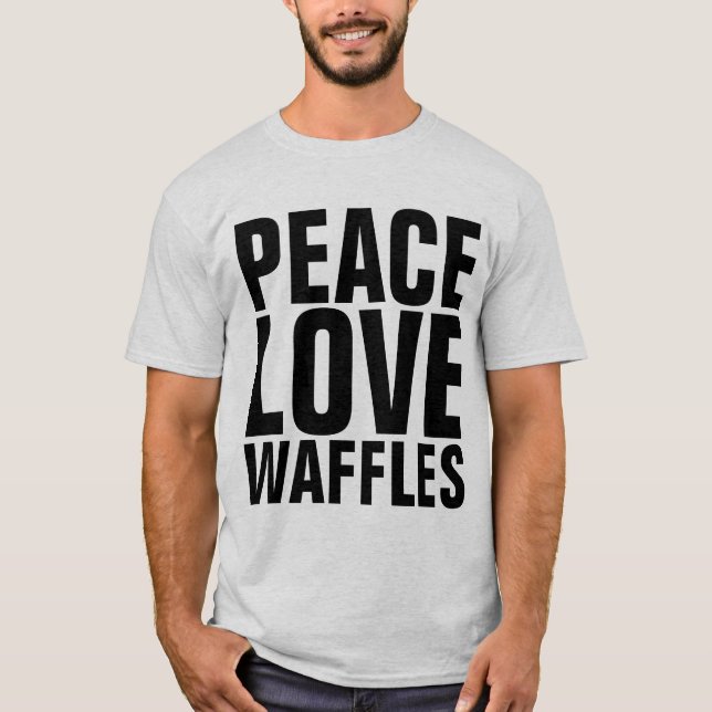 Camisetas WAFFLES (Anverso)