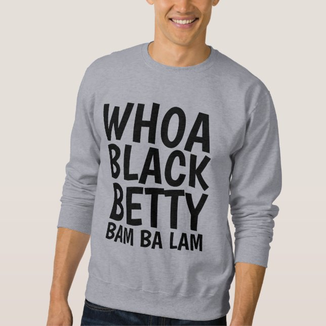 Camisetas WHOA BLACK BETTY VINTAGE (Anverso)