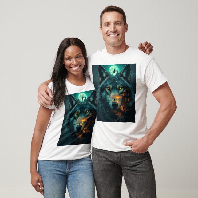 Camisetas Wolf Magic (Unisexo)
