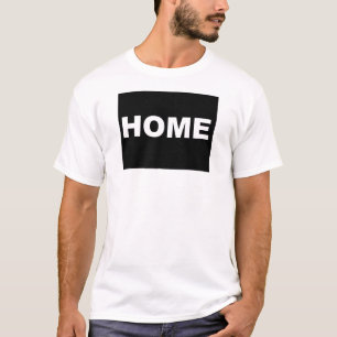 Camisetas Wyoming Hogar Lejos Del Estado