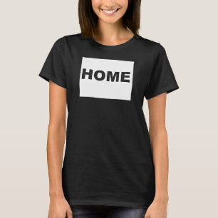 Camisetas Wyoming Hogar Lejos Del Estado