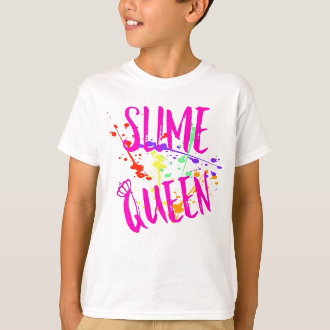 Camisetas y accesorios de la reina del limo (Anverso)