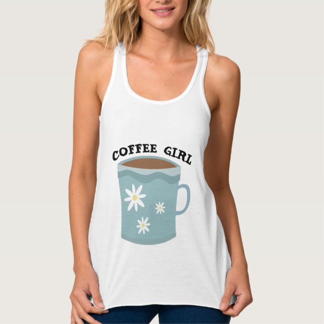 Camisetas y camisetas de CHICA COFFEE (Anverso)