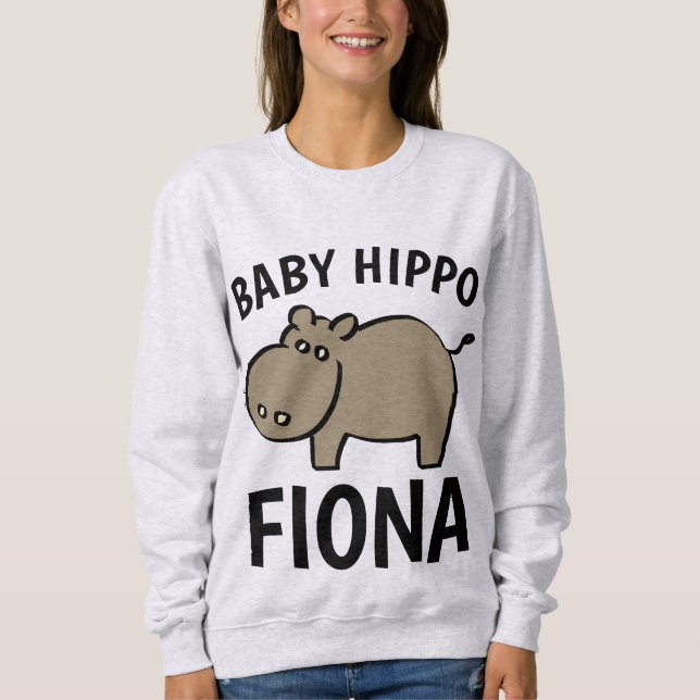 Camisetas y camisetas de FIONA del HIPOPÓTAMO del (Anverso)