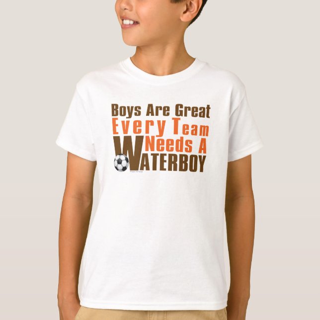 Camisetas y camisetas del fútbol de Waterboy (Anverso)