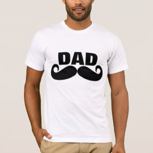 Camisetas y camisetas del papá del bigote