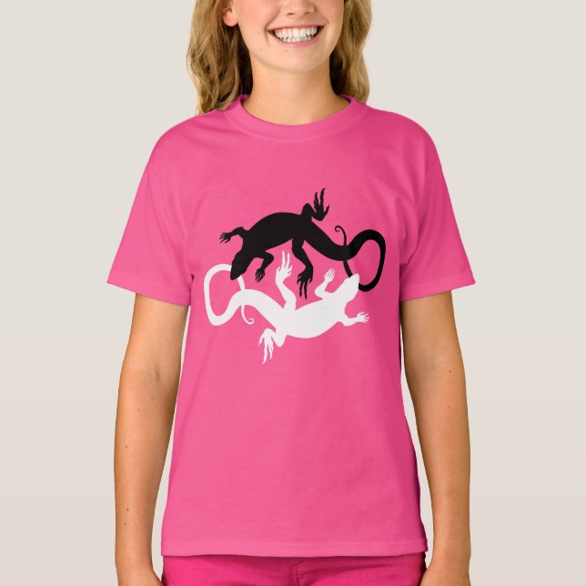 Camisetas y Camisetas reptil de Lizard Art Kid (Anverso)