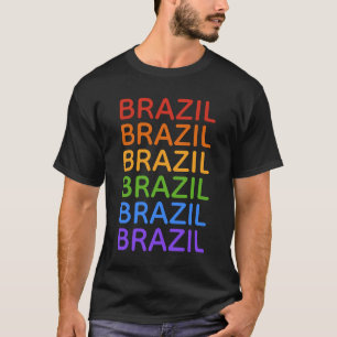 Camisetas y chaquetas arcoiris de Brasil