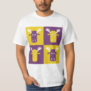 Camisetas y chaquetas de arte pop Moose Head