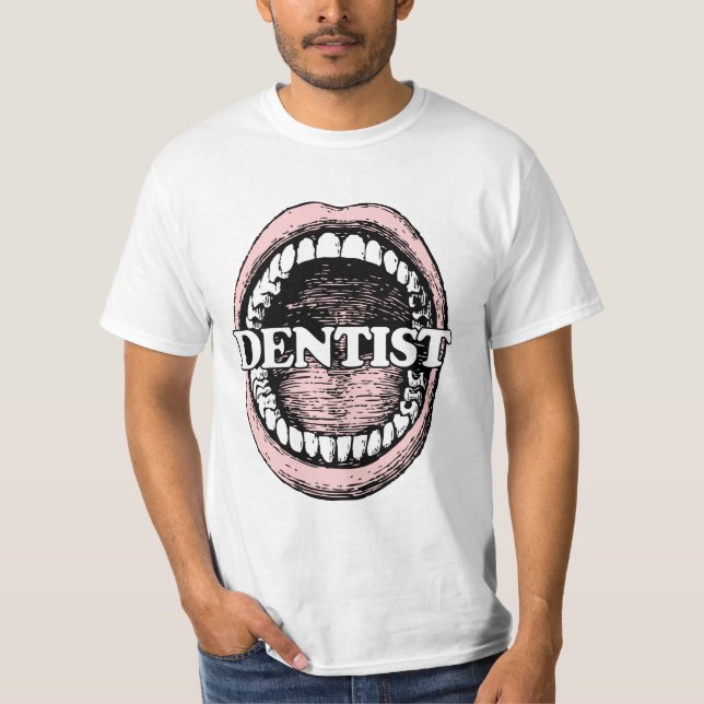 Camisetas y chaquetas de dentista (Anverso)