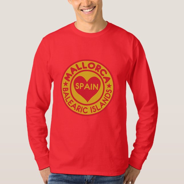 Camisetas y chaquetas de España en Mallorca (Anverso)