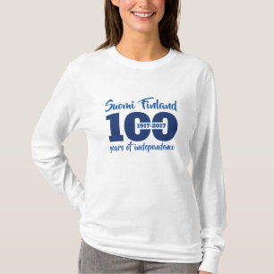 Camisetas y chaquetas de Finlandia de 100 años