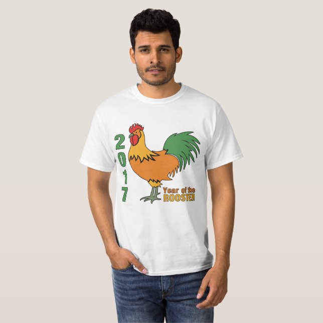 camisetas y chaquetas de gallo de 2017 (Anverso completo)