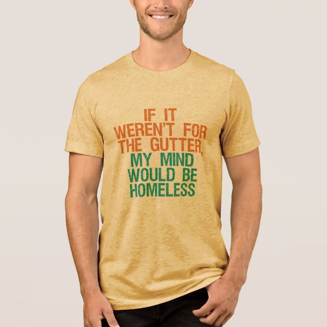 Camisetas y chaquetas de la mente gutter (Anverso)