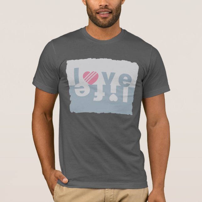 Camisetas y chaquetas de la VIDA del AMOR (Anverso)