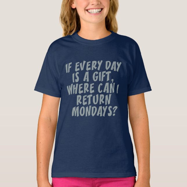 Camisetas y chaquetas de lunes (Anverso)