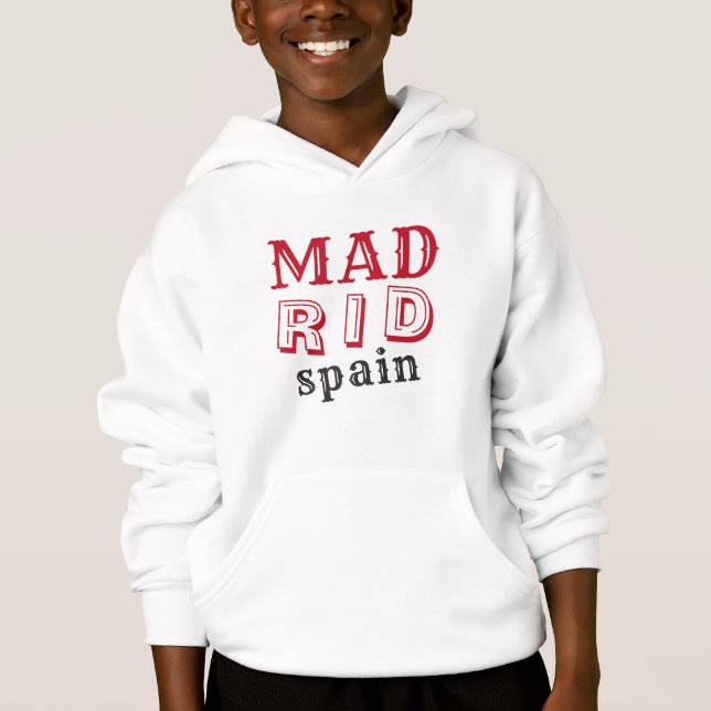 Camisetas y chaquetas de MADRID España (Anverso)