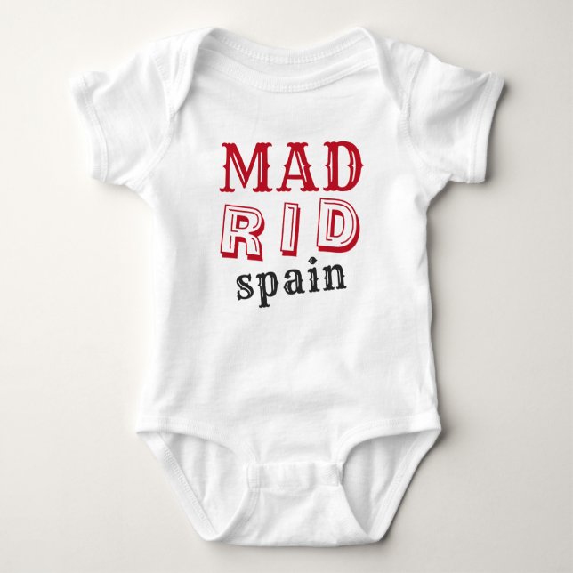 Camisetas y chaquetas de MADRID España (Anverso)