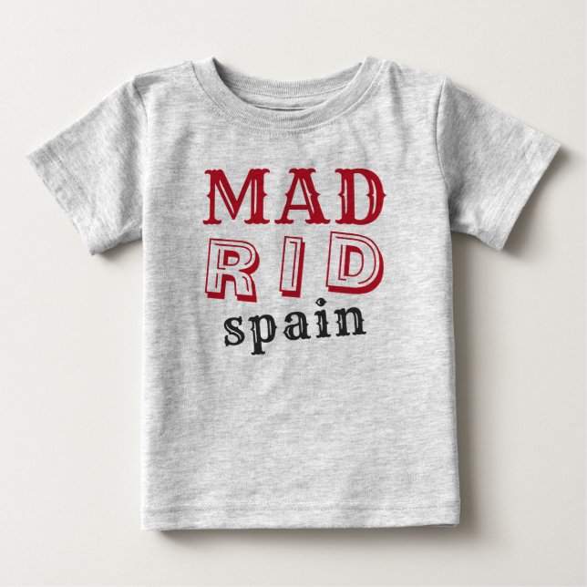 Camisetas y chaquetas de MADRID España (Anverso)