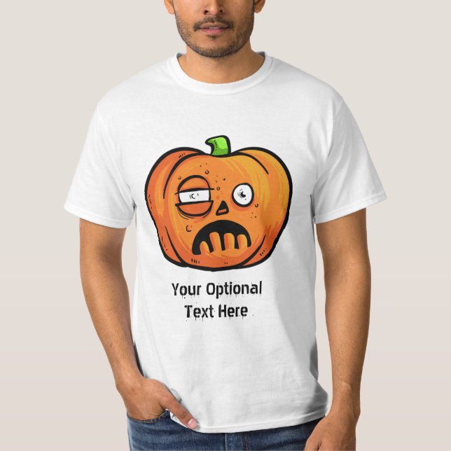 Camisetas y chaquetas de personalizado de calabaza (Anverso)