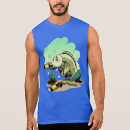 Camisetas y chaquetas de pescado para consumo huma