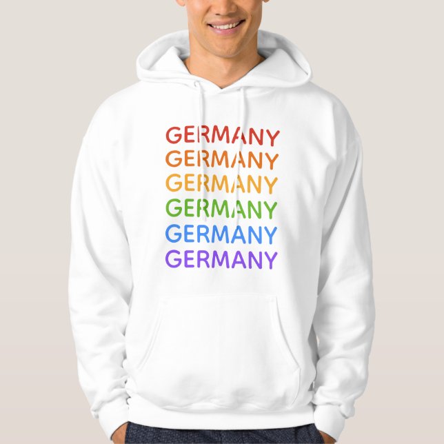 Camisetas y chaquetas de Rainbow Germany (Anverso)