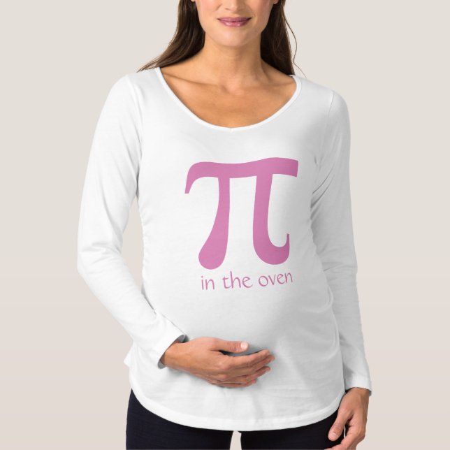 Camisetas y chaquetas de texto de personalizado Pi (Anverso)