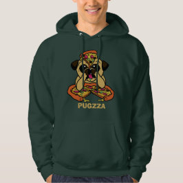 Camisetas y chaquetas divertidos de PUGZZA (Pizza)