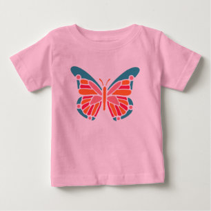 Camisetas y chaquetas estilizados para mariposas