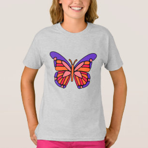 Camisetas y chaquetas estilizados para mariposas