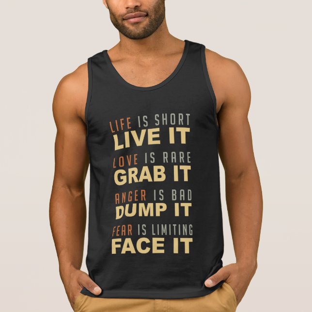 Camisetas y chaquetas motivacionales (Anverso)