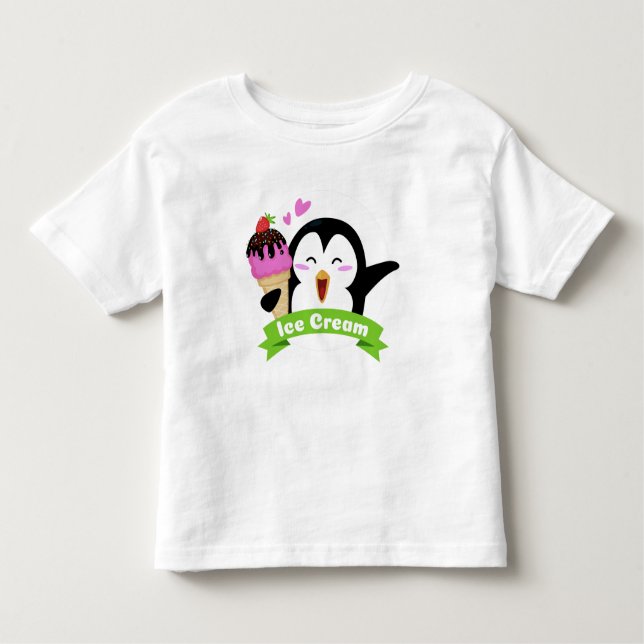 Camisetas y chaquetas pingüino de helado (Anverso)