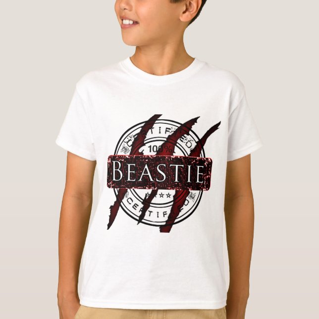 Camisetas y gorras certificados de Beastie (Anverso)
