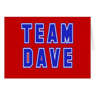 Camisetas y productos de Dave del equipo