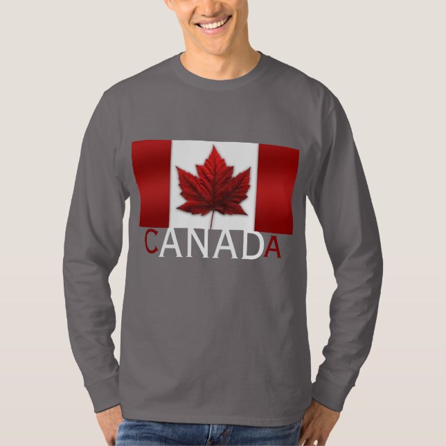 Camisetas y regalo del recuerdo de Canadá de la (Anverso)