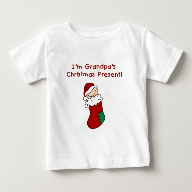 Camisetas y regalos actuales de Navidad del abuelo (Anverso)