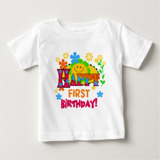 Camisetas y regalos alegres para el primer cumplea