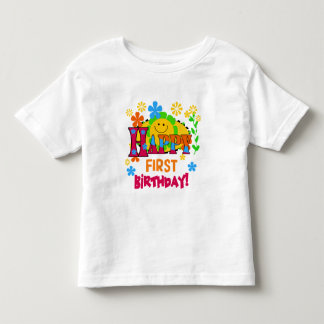Camisetas y regalos alegres para el primer cumplea
