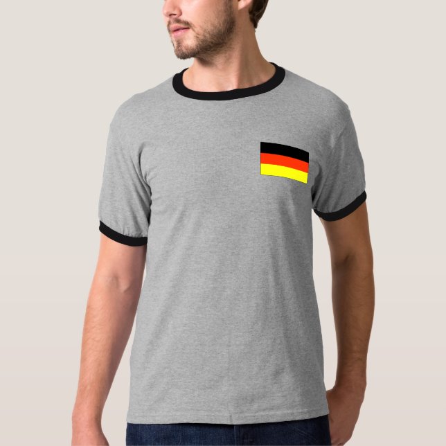 Camisetas y regalos alemanes de la bandera (Anverso)