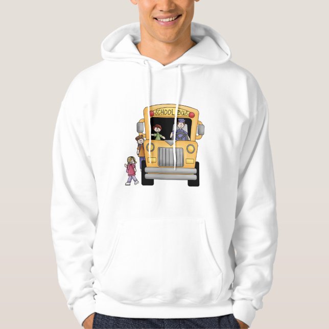 Camisetas y regalos amarillos del autobús escolar (Anverso)