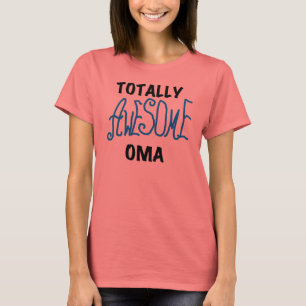 Camisetas y regalos azul Oma totalmente asombrosos