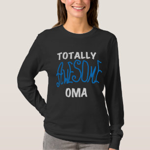 Camisetas y regalos azul Oma totalmente asombrosos