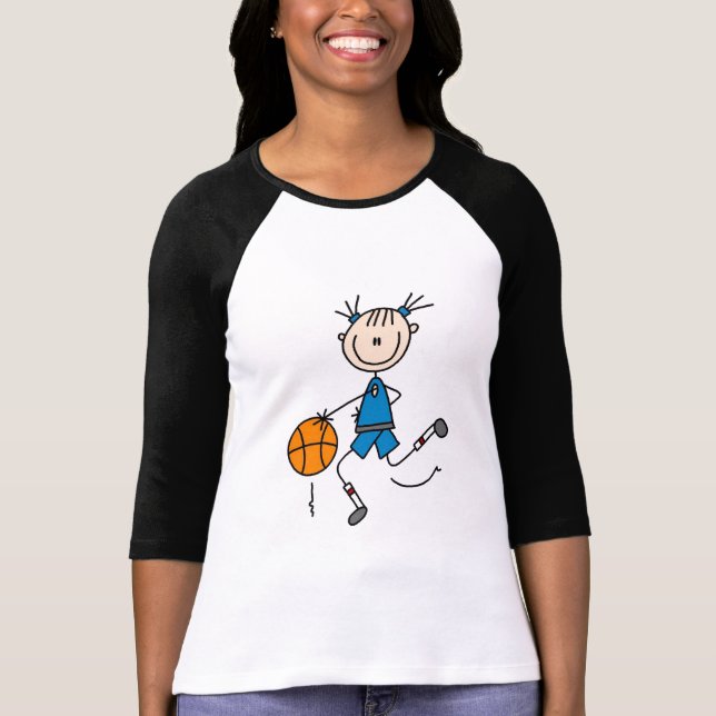 Camisetas y regalos azules del baloncesto de los (Anverso)