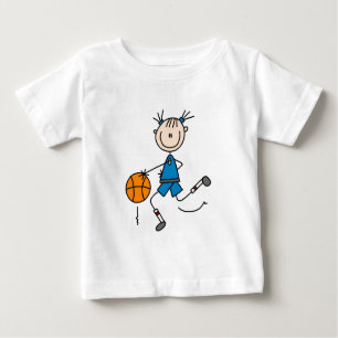 Camisetas y regalos azules del baloncesto de los