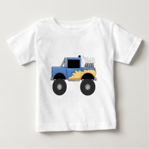Camisetas y regalos azules del monster truck