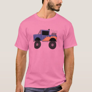 Camisetas y regalos azules del monster truck