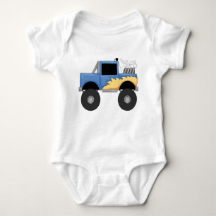 Camisetas y regalos azules del monster truck