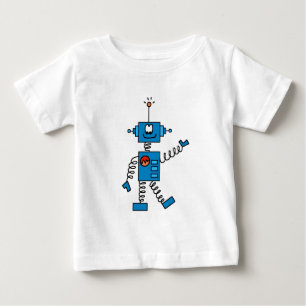 Camisetas y regalos azules del robot