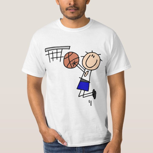 Camisetas y regalos azules del tiro en suspensión (Anverso)